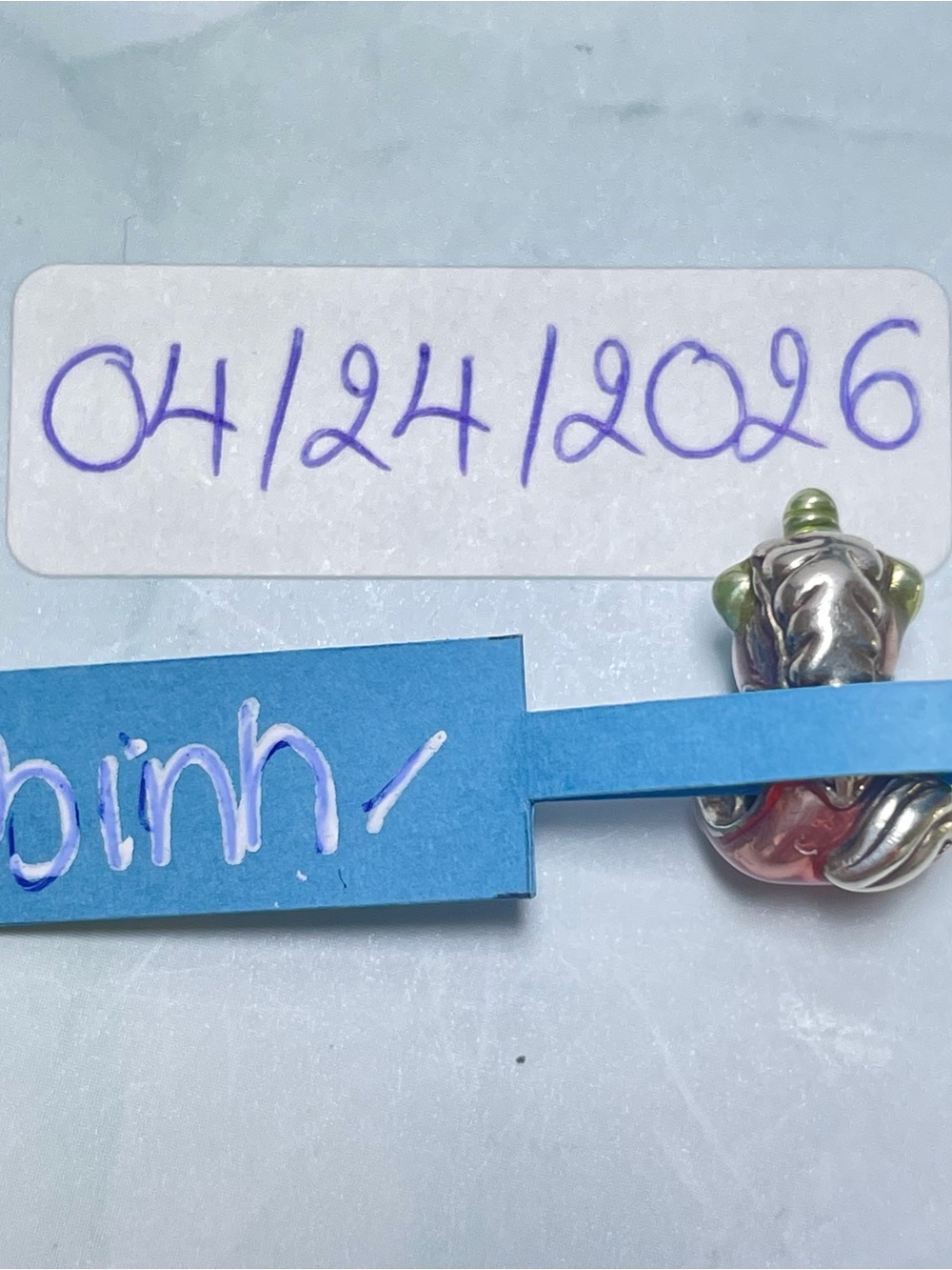 Pandora Colorful Rainbow Bruno the Unicorn Charm - Picture 12 of 12